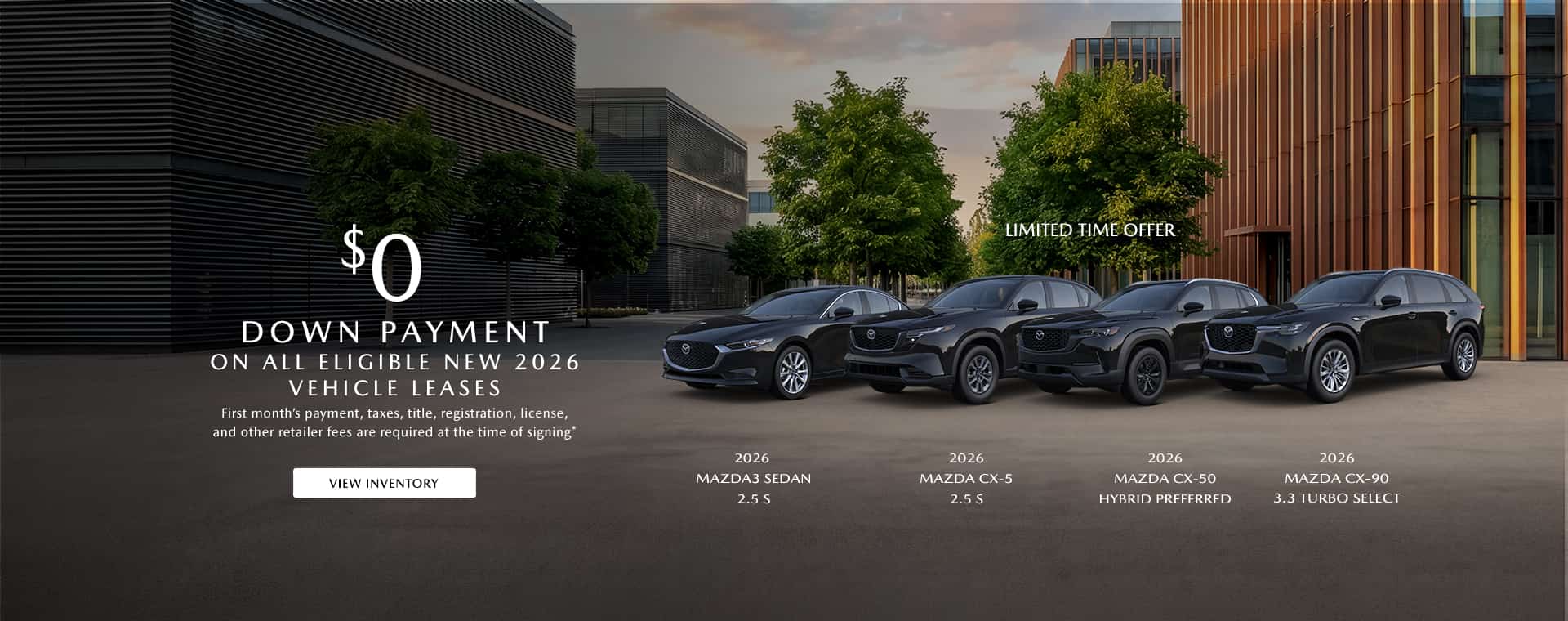 Mazda3 Sedan, CX-5?, CX-50 Hybrid,?CX-90 MHEV