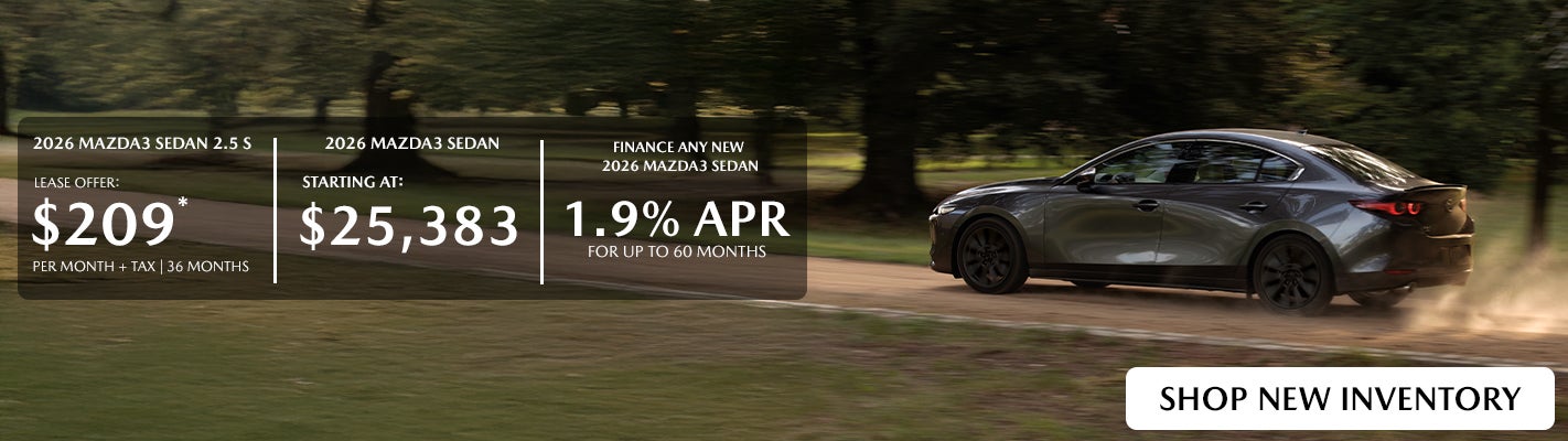 2026 Mazda3 Sedan 2.5 S