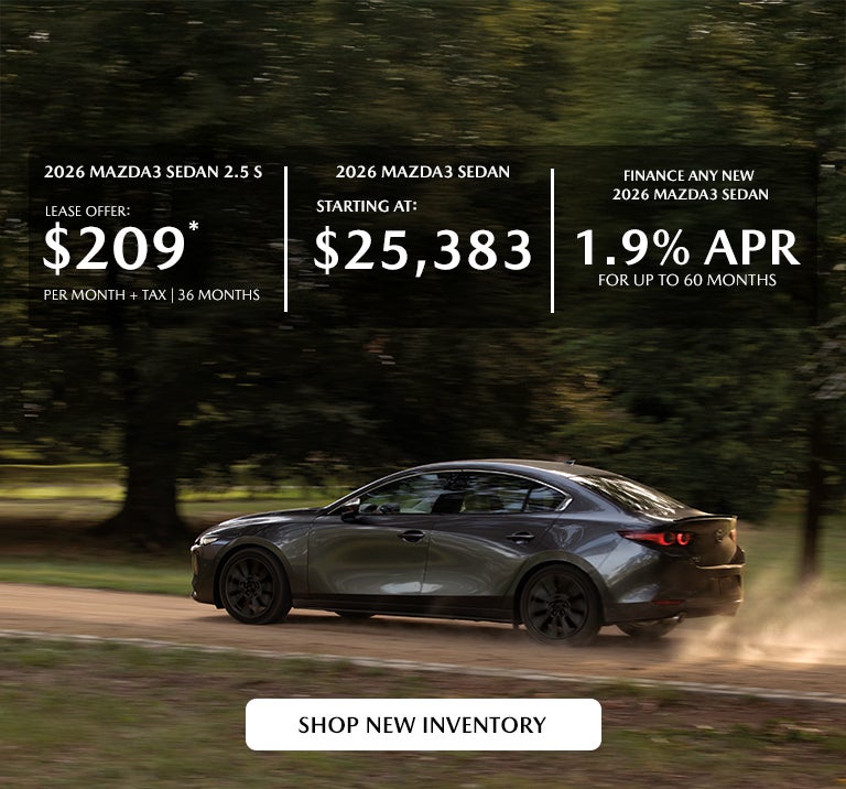 2026 Mazda3 Sedan 2.5 S