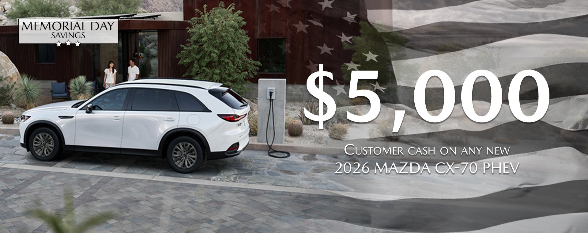 2026 Mazda CX-70 PHEV Customer Cash