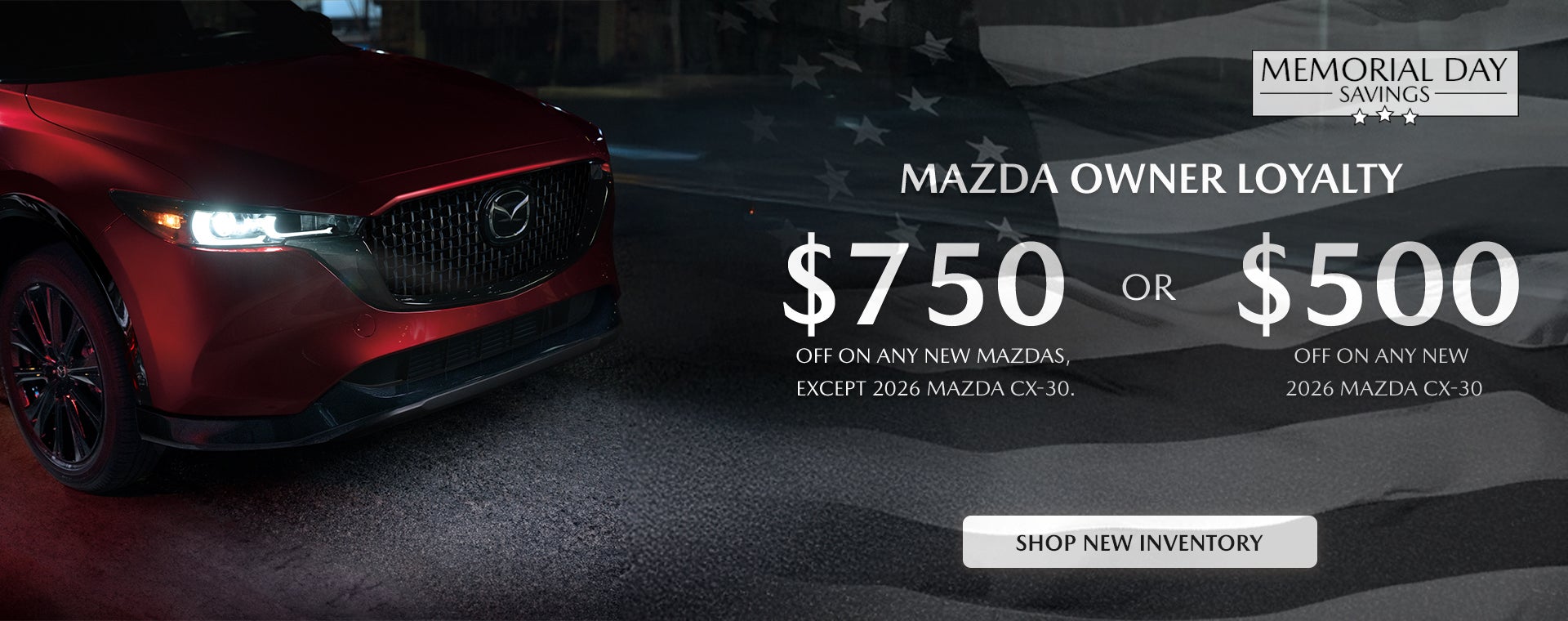 Mazda Owner Loyalty Rebates