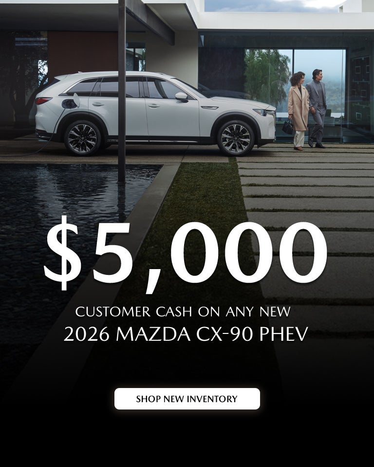 2026 Mazda CX-90 PHEV Customer Cash