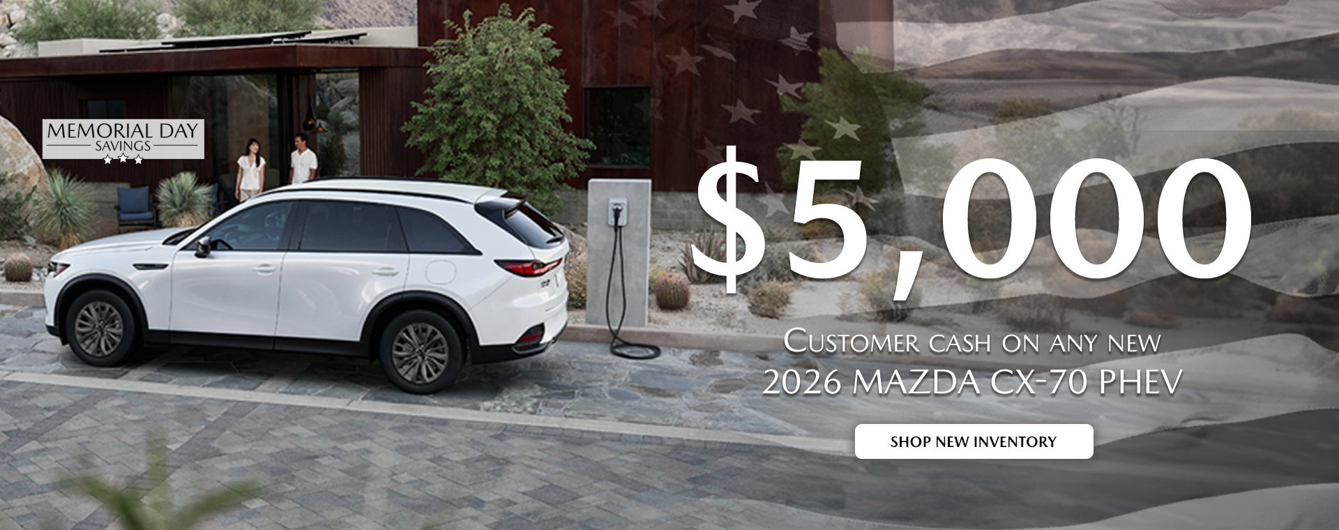 2026 Mazda CX-70 PHEV Customer Cash