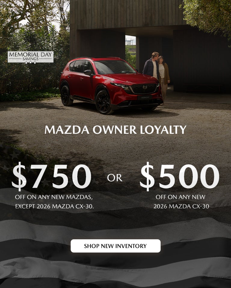 Mazda Owner Loyalty Rebates