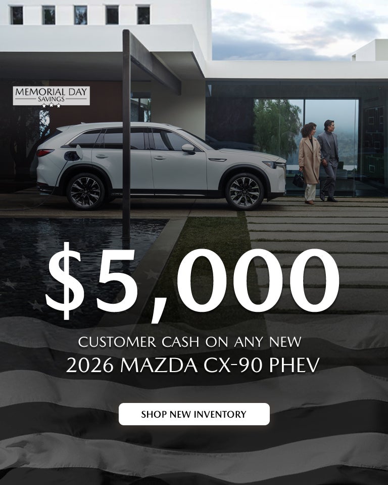2026 Mazda CX-90 PHEV Customer Cash
