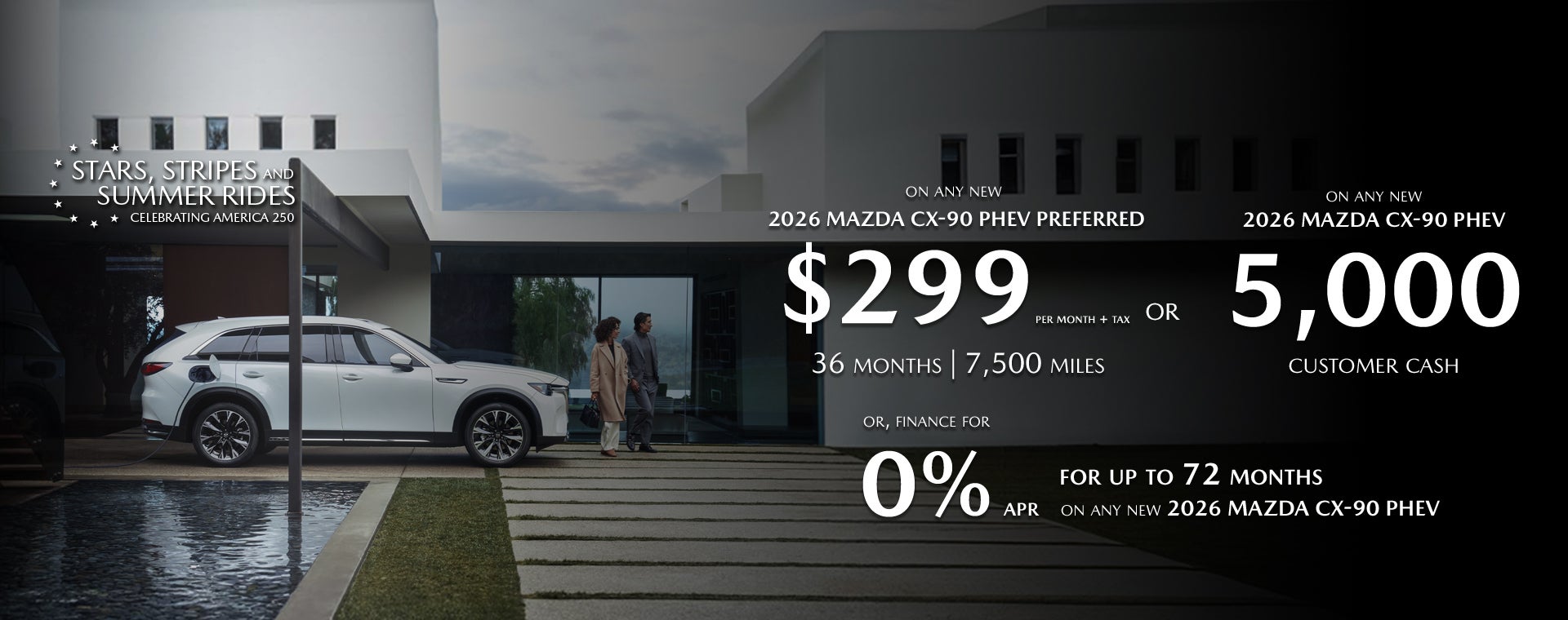 2026 Mazda CX-90 PHEV Customer Cash