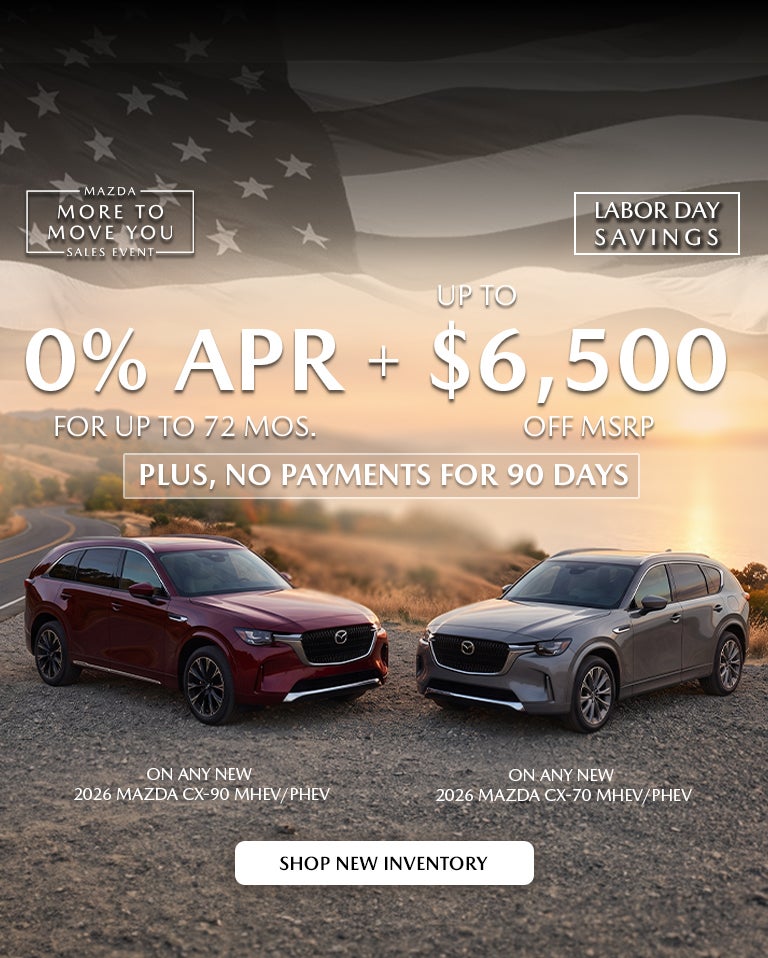 0% APR for 72 Mos. + Up to $6,500 Off
